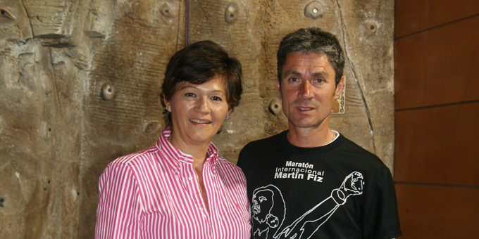 2011: con Martín Fiz