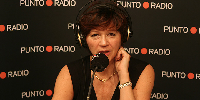 2011: en una de sus colaboraciones en ABC Punto Radio
