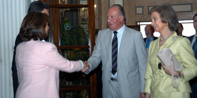 2002: con SS.MM. los Reyes de España