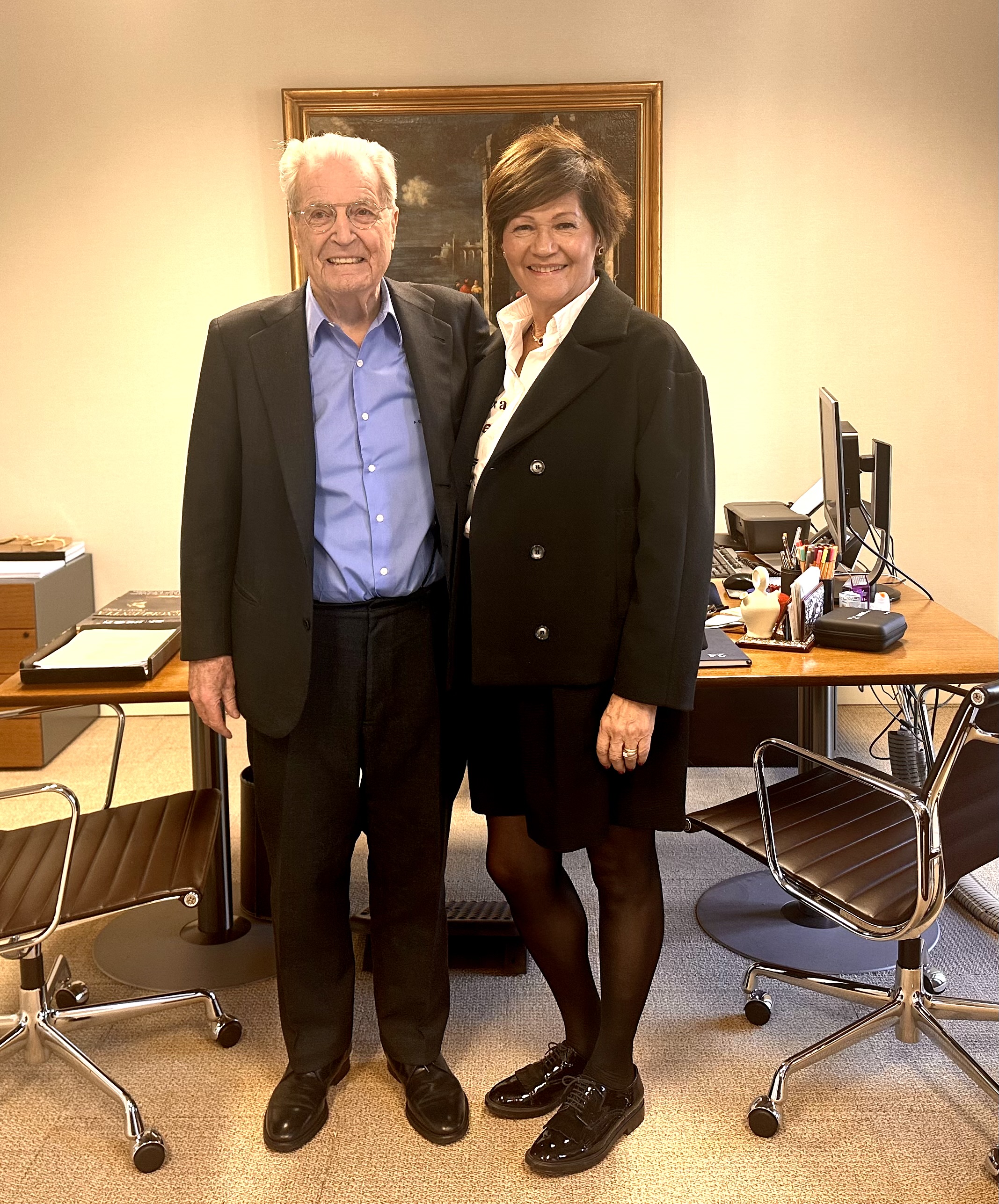Con Antonio Garrigues Walker